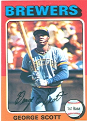 1975 Topps Baseball Cards      360     George Scott